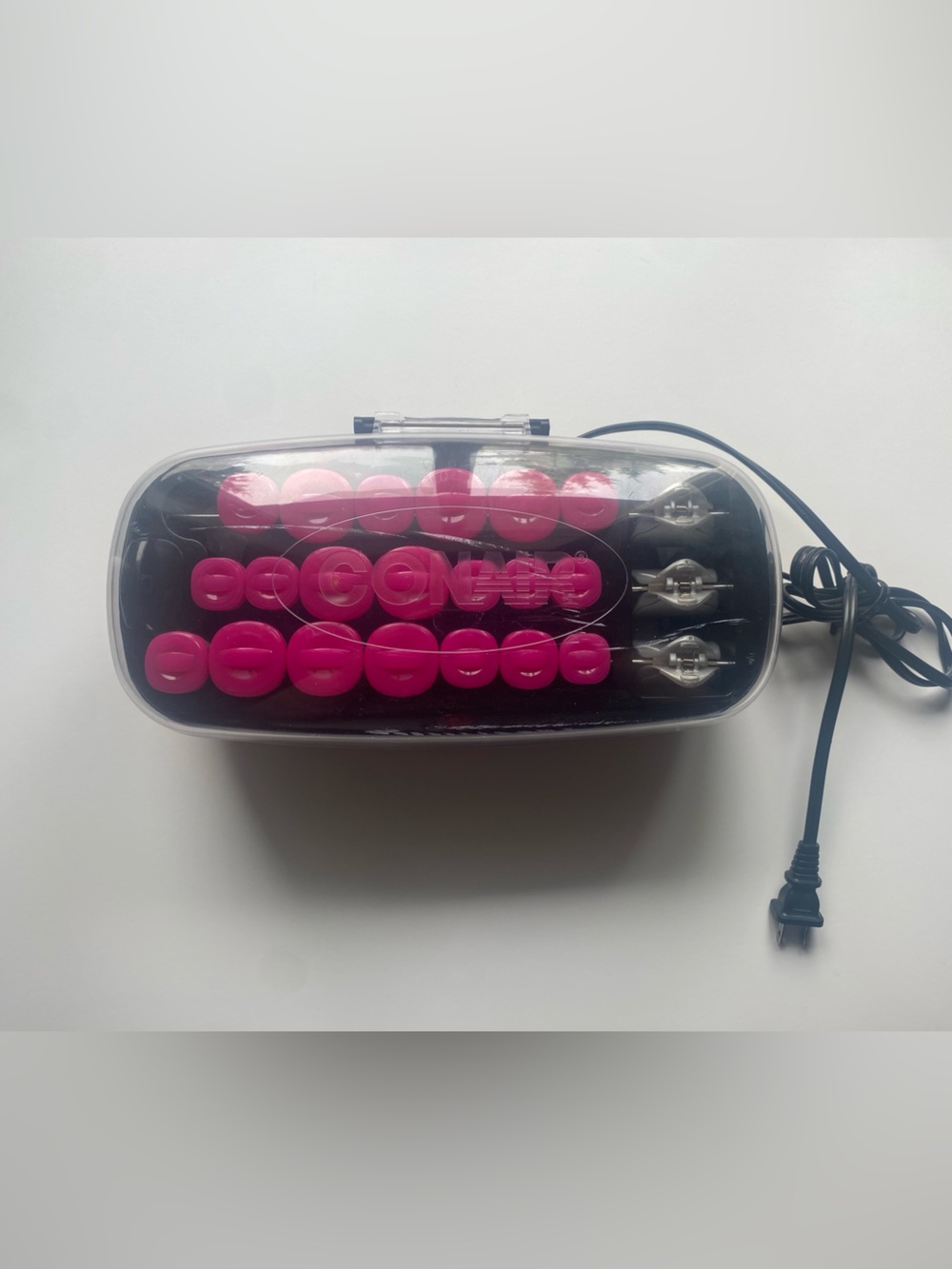 Conair Xtreme Instant Heat Hot Rollers Set CHV26HX Pink - Missing 1 Roller